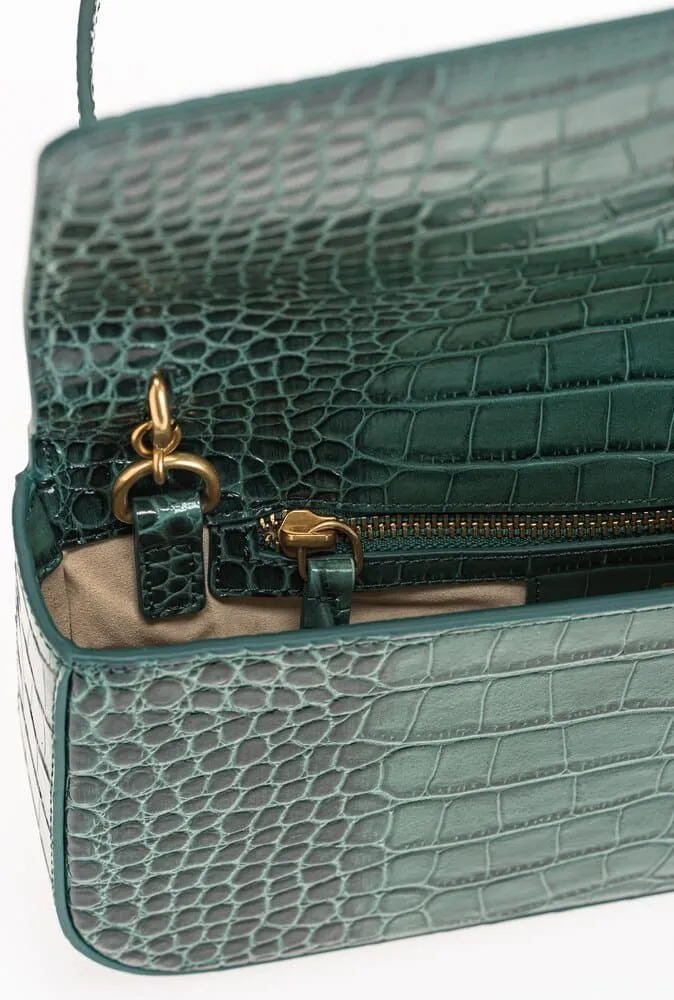 LOVE BAG CLICK BAGUETTE — green — фото 3