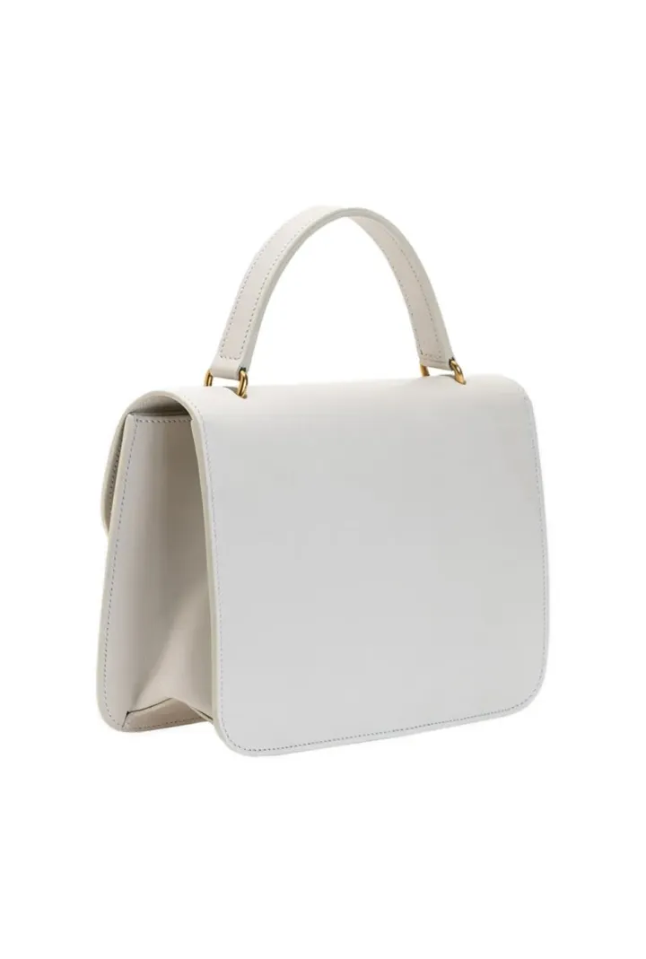LOVE BAG CLICK TOP HANDLE — white