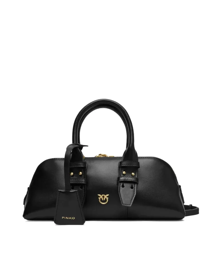 LOVE BAG MINI BOWLING BAGUETTE — black