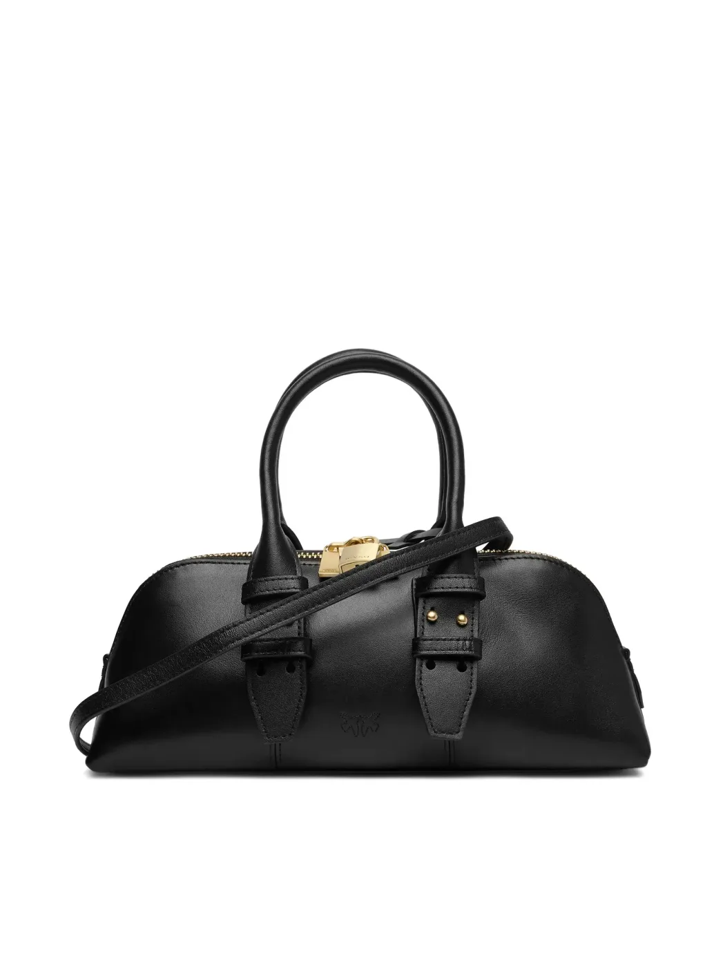 LOVE BAG MINI BOWLING BAGUETTE — black — фото 3