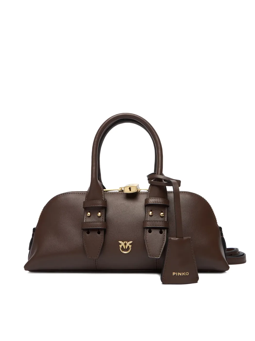 LOVE BAG MINI BOWLING BAGUETTE — woody brown — фото 1
