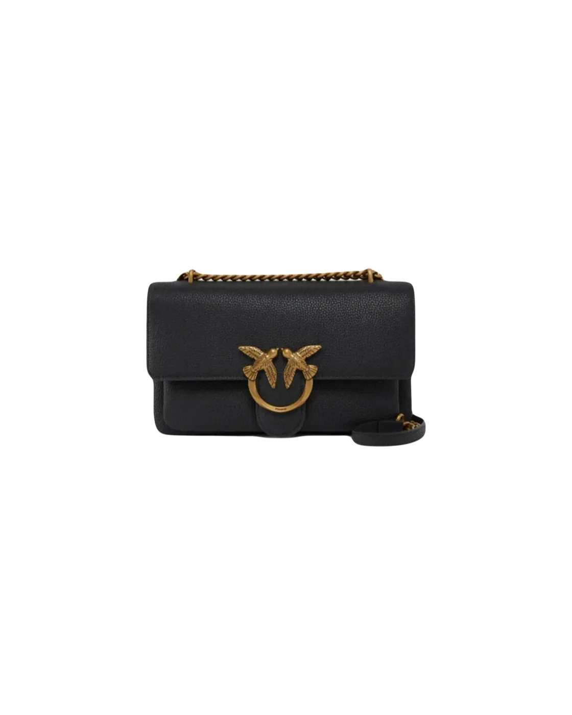 LOVE BAG MINI SOFT CROSSBODY BAG — black