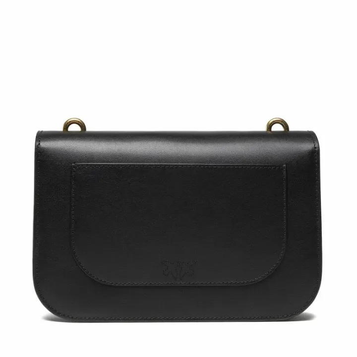 MINI LOVE BAG BELL SIMPLY — black/gold