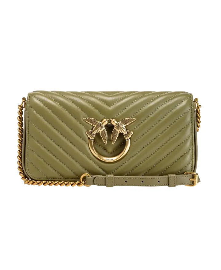 MINI LOVE BAG CLICK BAGUETTE — green