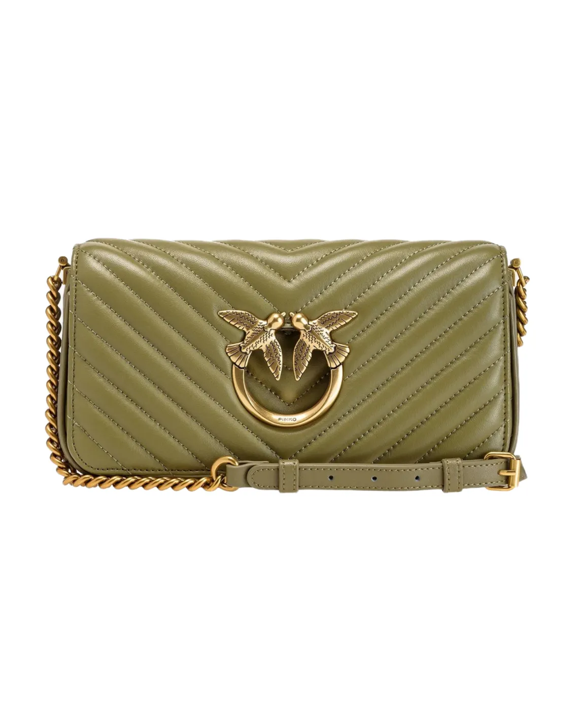 MINI LOVE BAG CLICK BAGUETTE — green