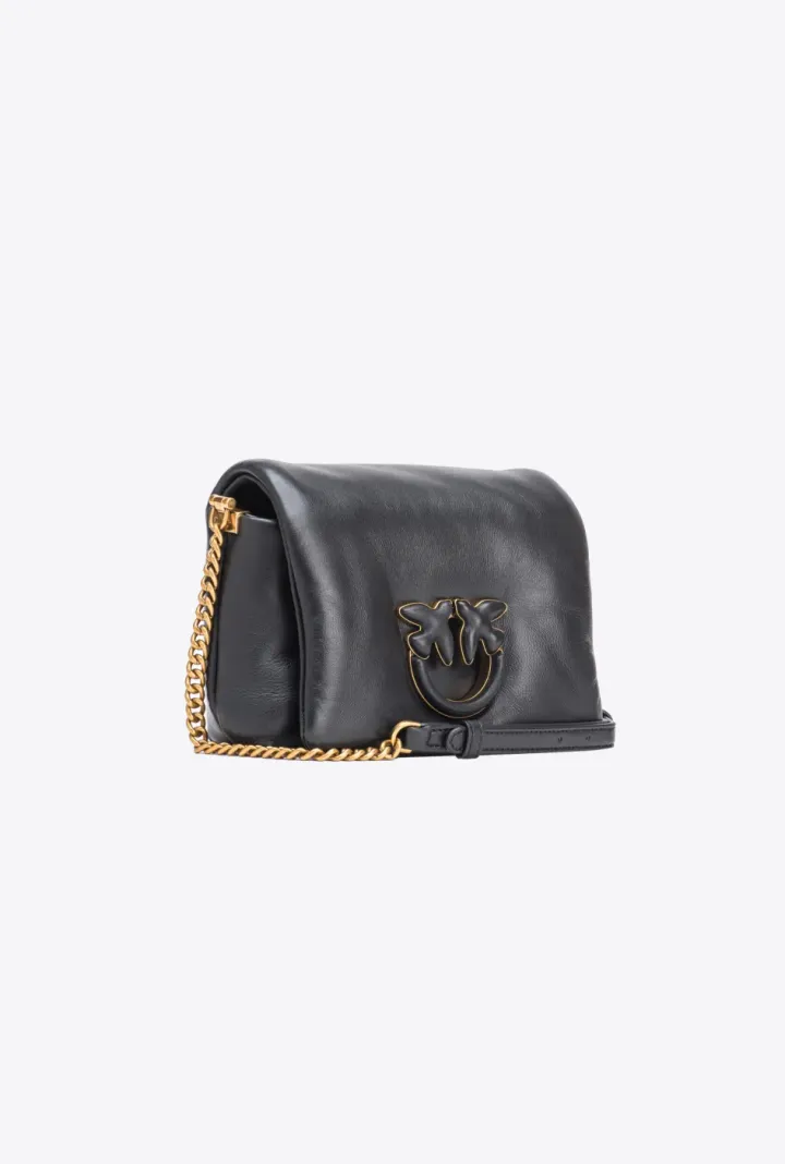 MINI LOVE BAG CLICK PUFF — black
