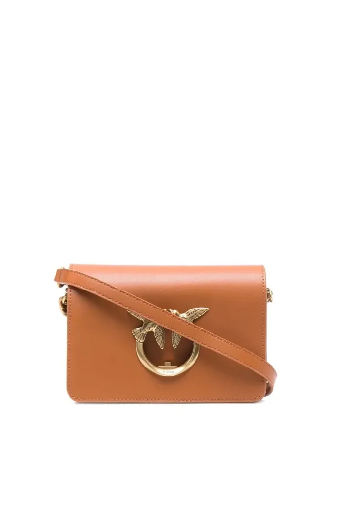 MINI LOVE BAG CLICK SIMPLY — brown