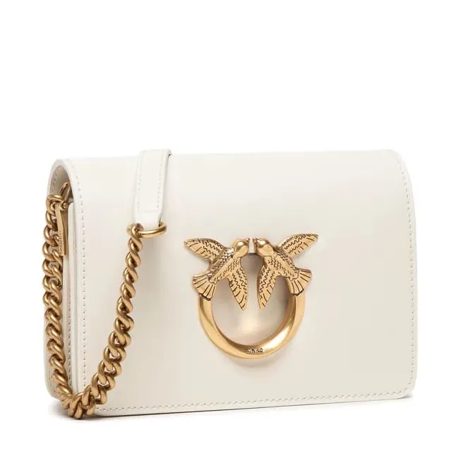 MINI LOVE BAG CLICK SIMPLY — white