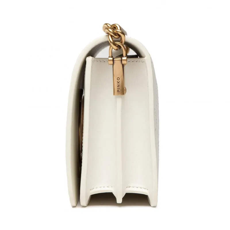 MINI LOVE BAG CLICK WAVE LOGO — white — фото 4