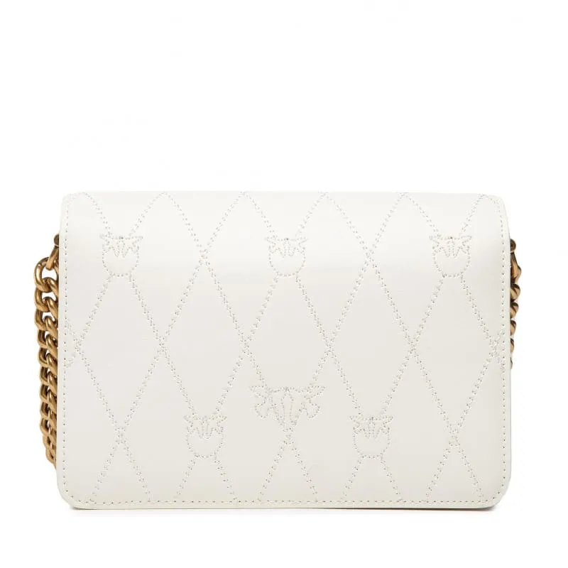 MINI LOVE BAG CLICK WAVE LOGO — white — фото 2