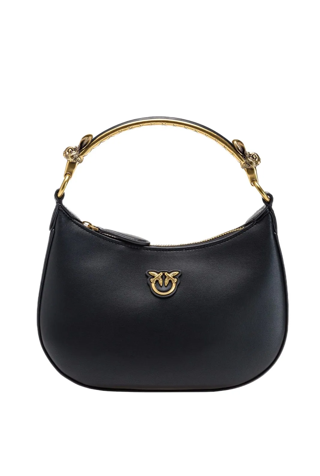 MINI LOVE BAG HALF-MOON CHINESE NEW YEAR — black-antique gold