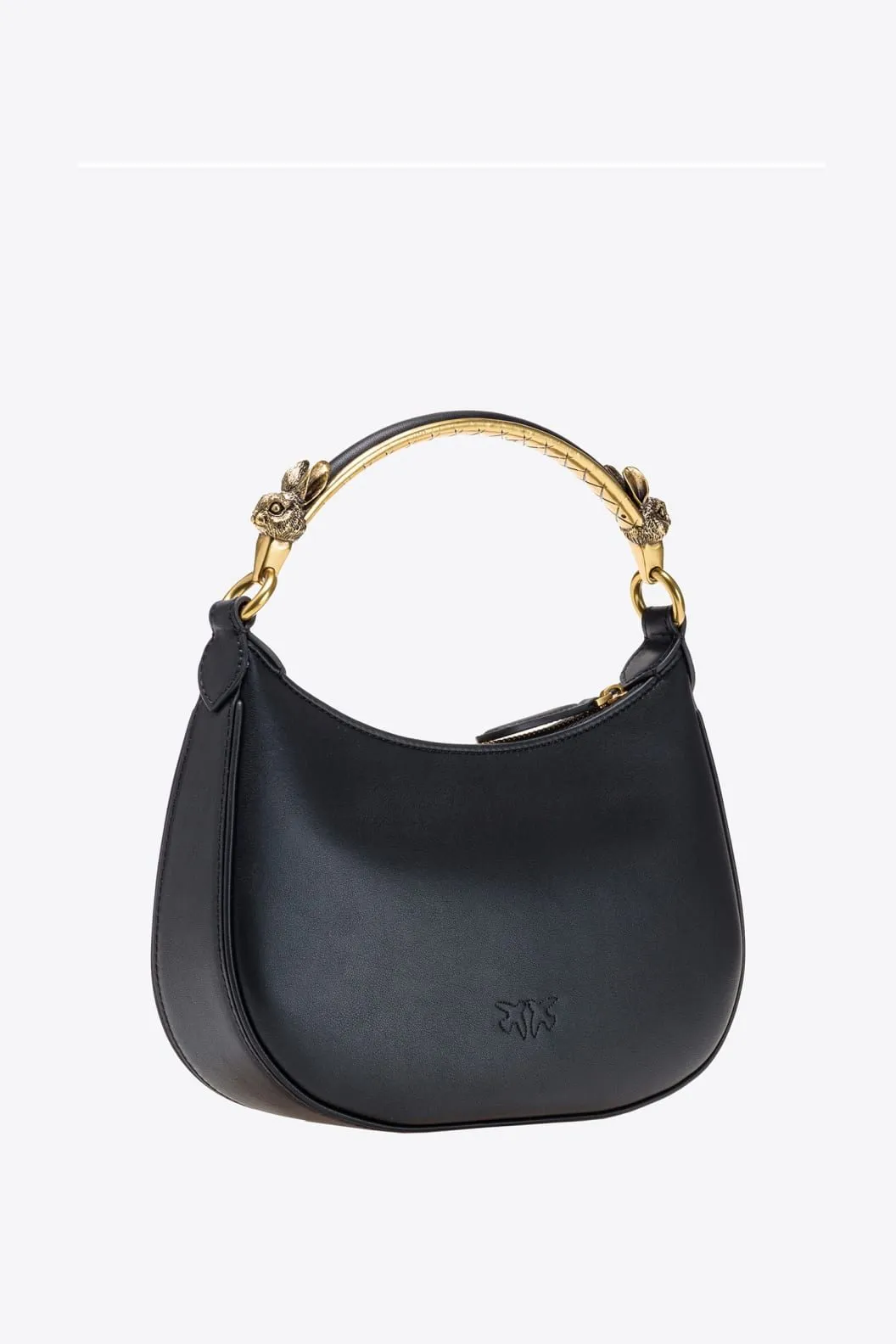 MINI LOVE BAG HALF-MOON CHINESE NEW YEAR — black-antique gold