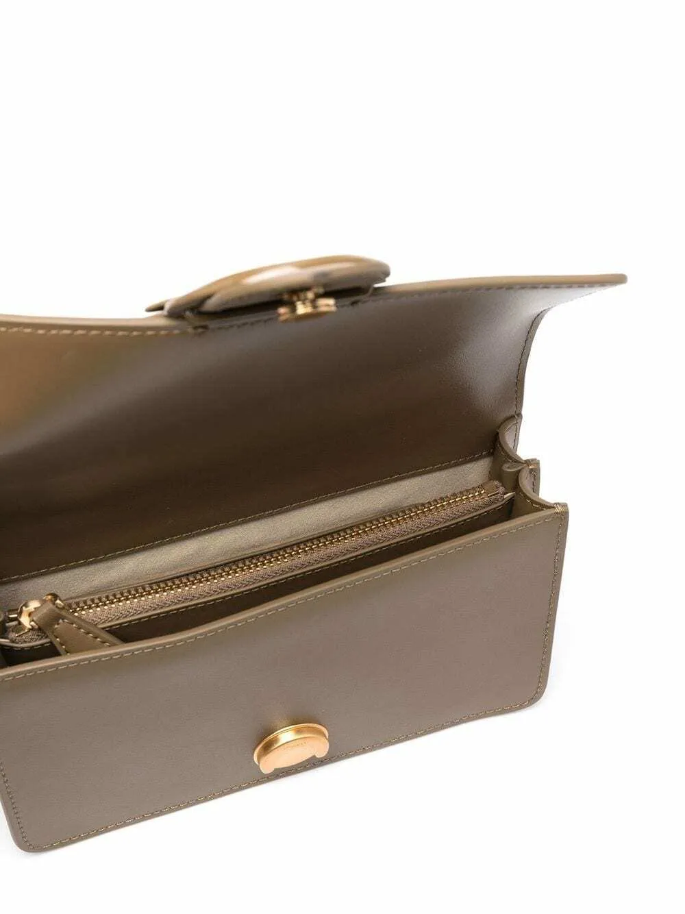 MINI LOVE BAG ICON MAXI CHAIN — ashen walnut — фото 4