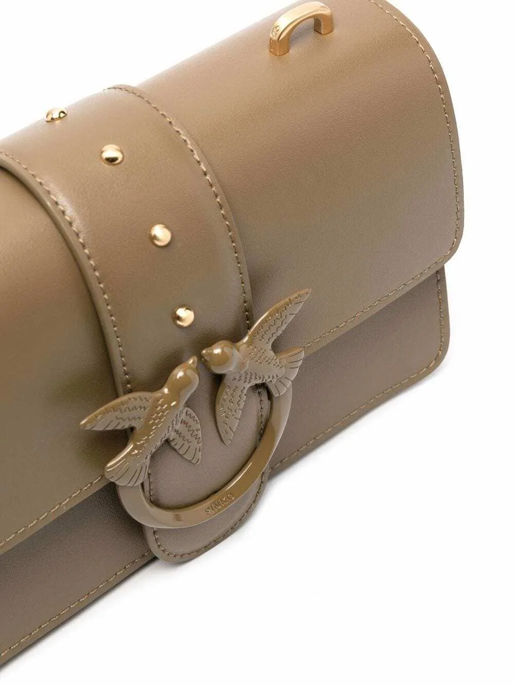 MINI LOVE BAG ICON MAXI CHAIN — ashen walnut — фото 6