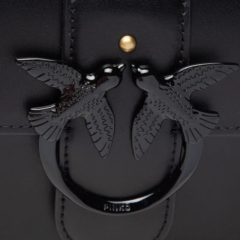MINI LOVE BAG ICON MAXI CHAIN — black — фото 7