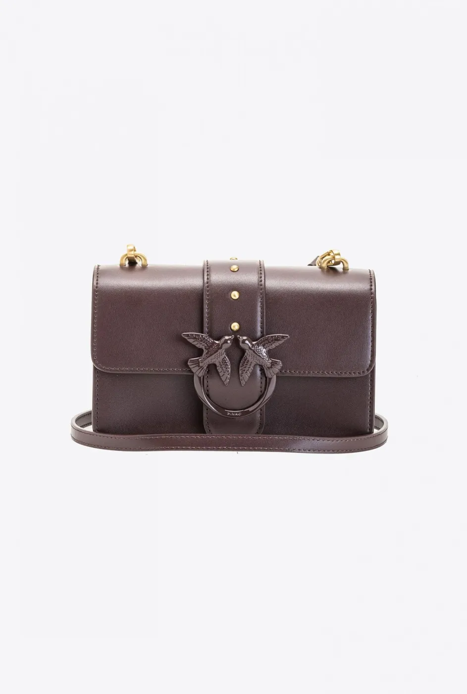 MINI LOVE BAG ICON MAXI CHAIN — red-sassafras — фото 4