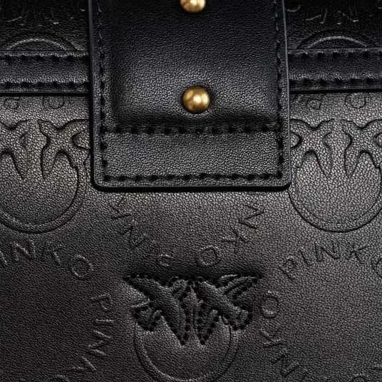 MINI LOVE BAG ICON NEW MONOGRAM — black — фото 4