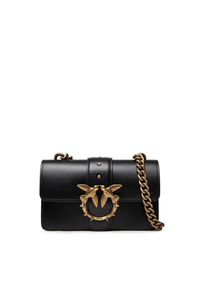 MINI LOVE BAG ICON SIMPLY JEWEL — black