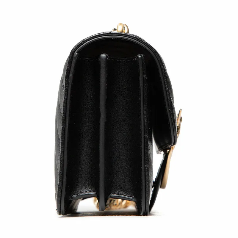 MINI LOVE BAG ICON V QUILT — black — фото 4