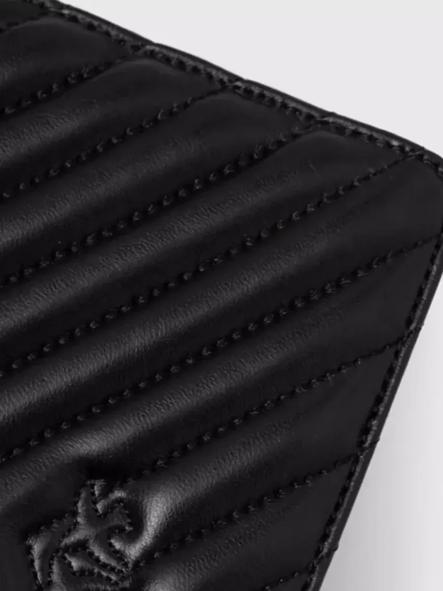 MINI LOVE BAG ONE CHEVRON — double colour black — фото 7