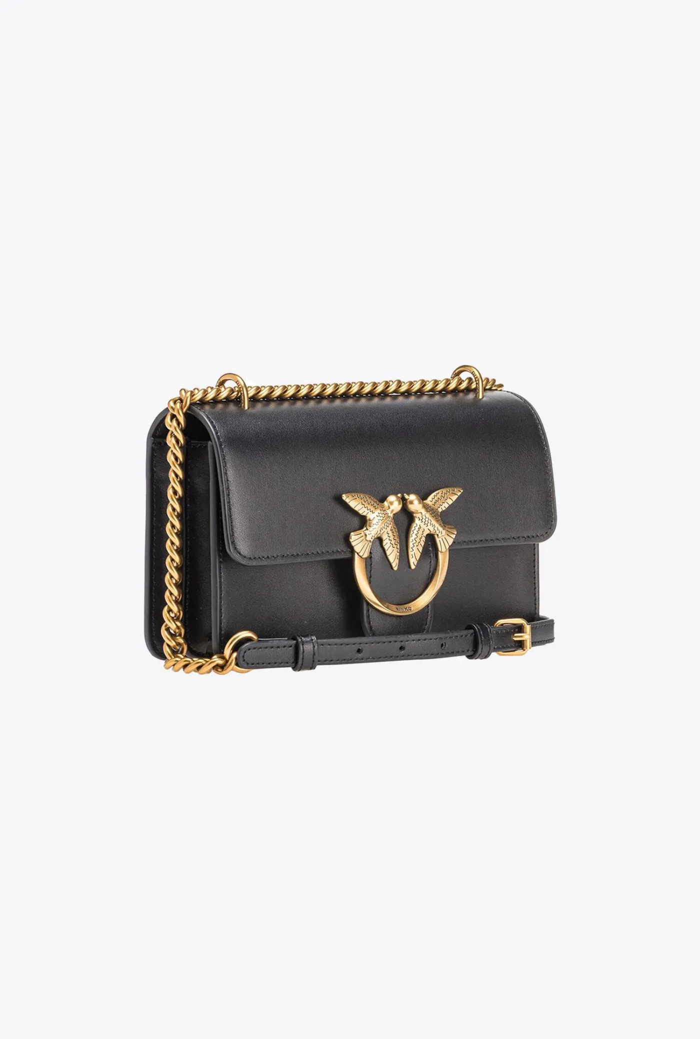 MINI LOVE BAG ONE SIMPLY — black/gold — фото 5