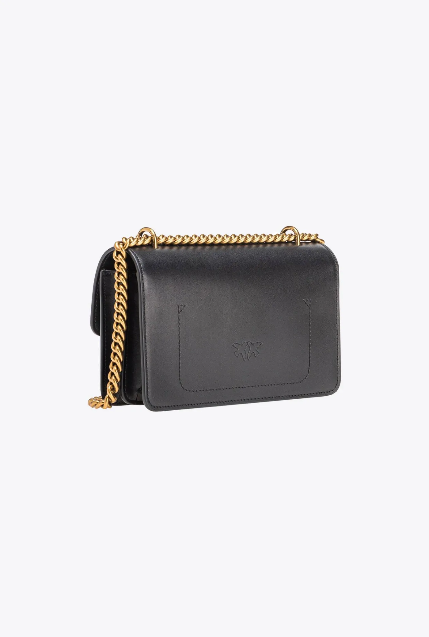 MINI LOVE BAG ONE SIMPLY — black/gold — фото 4