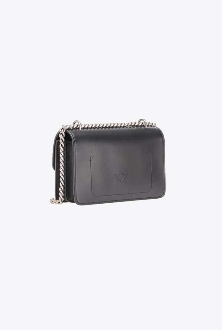 MINI LOVE BAG ONE SIMPLY — black/silver