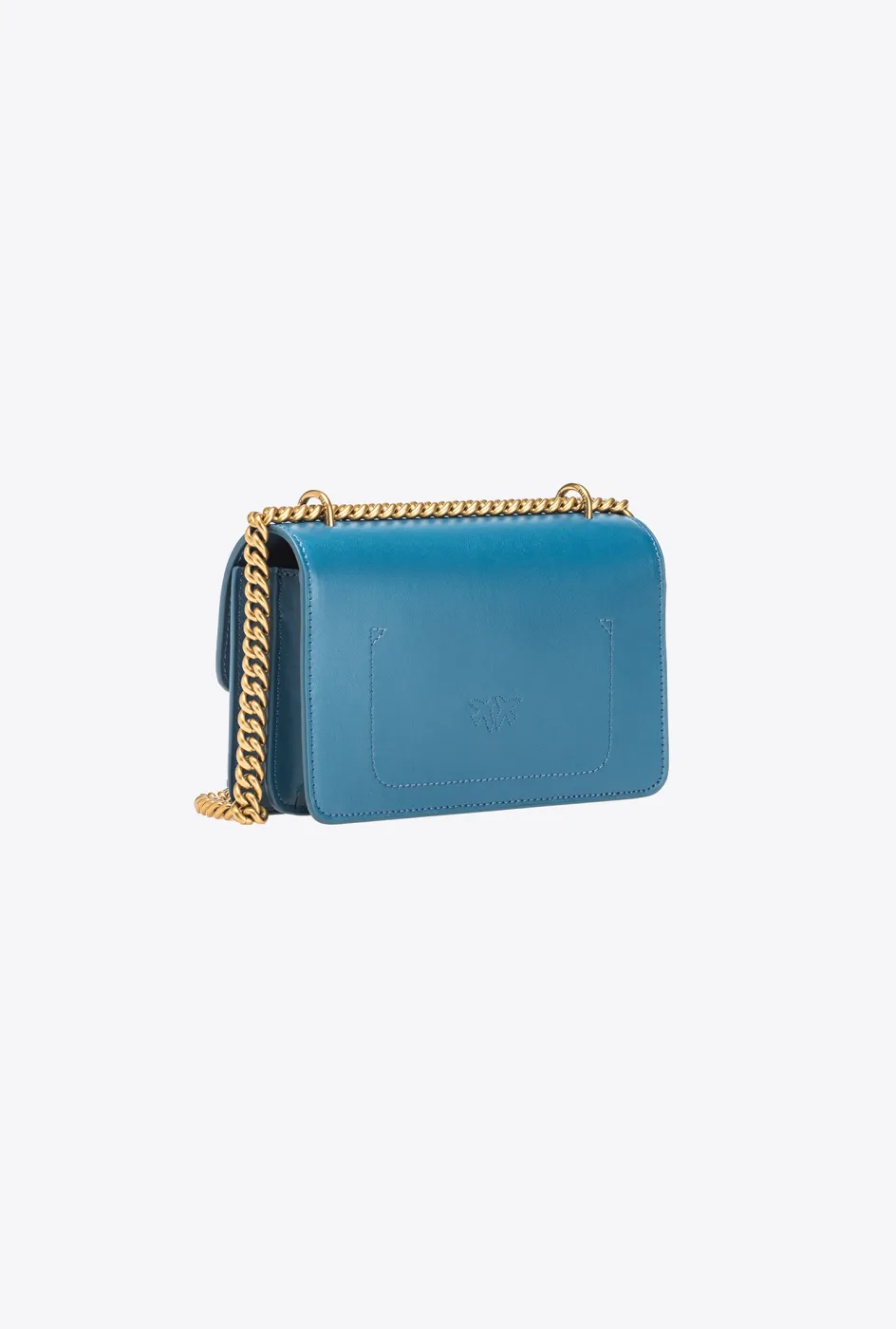 MINI LOVE BAG ONE SIMPLY — teal-antique gold