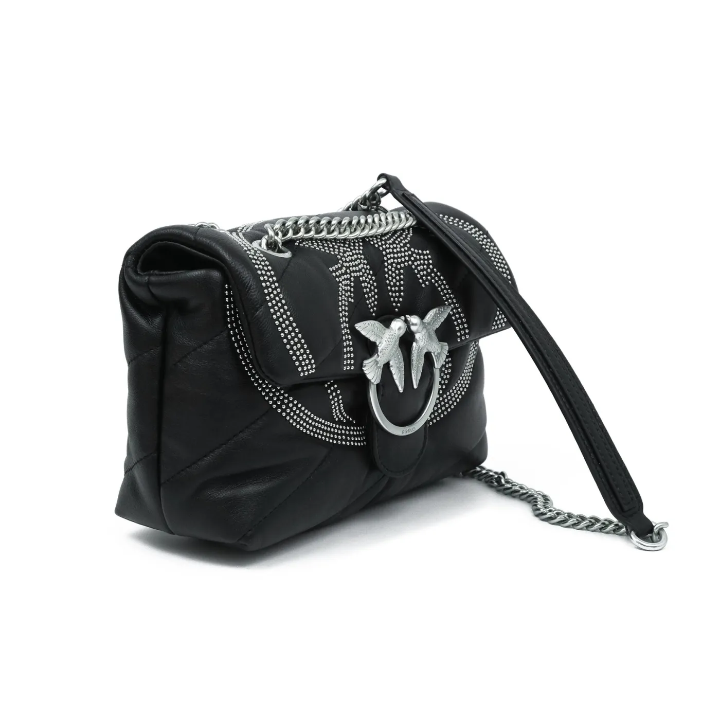 MINI LOVE BAG PUFF MAXI QUILT — black — фото 3