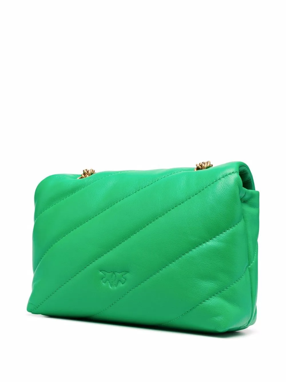 MINI LOVE BAG PUFF MAXI QUILT — turquoise — фото 4