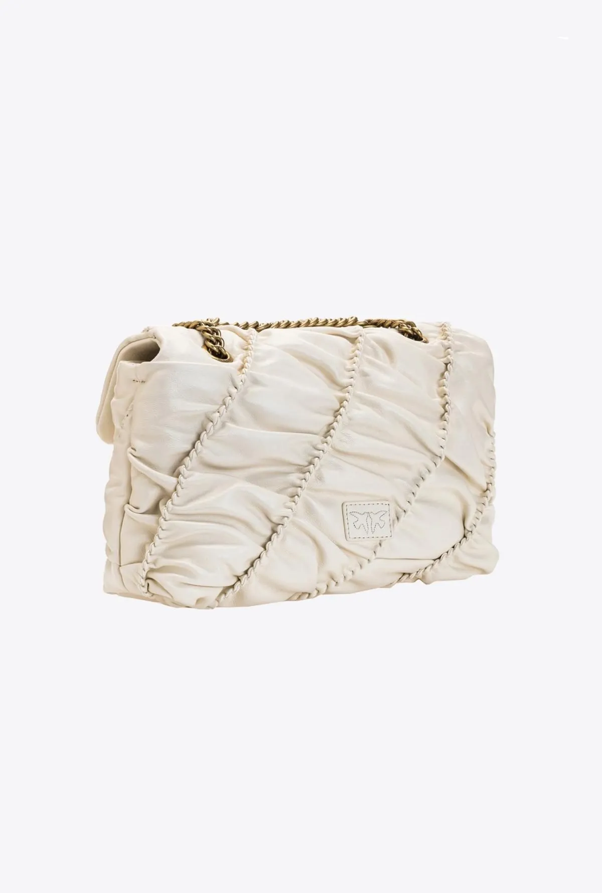 CLASSIC LOVE BAG PUFF RUFFLE — white — фото 4