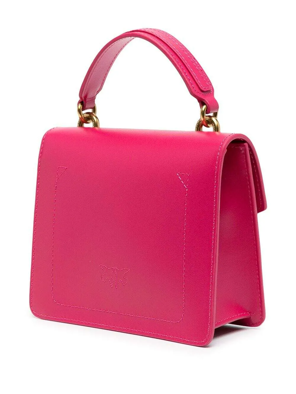 MINI LOVE BAG TOP HANDLE LOVE — fuchsia — фото 3