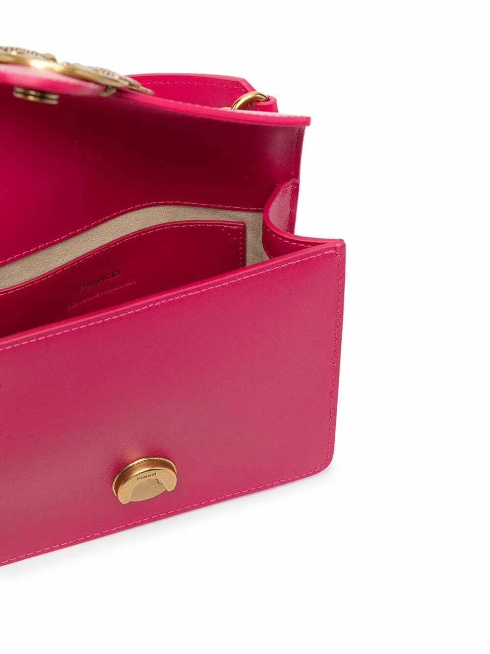 MINI LOVE BAG TOP HANDLE LOVE — fuchsia — фото 4