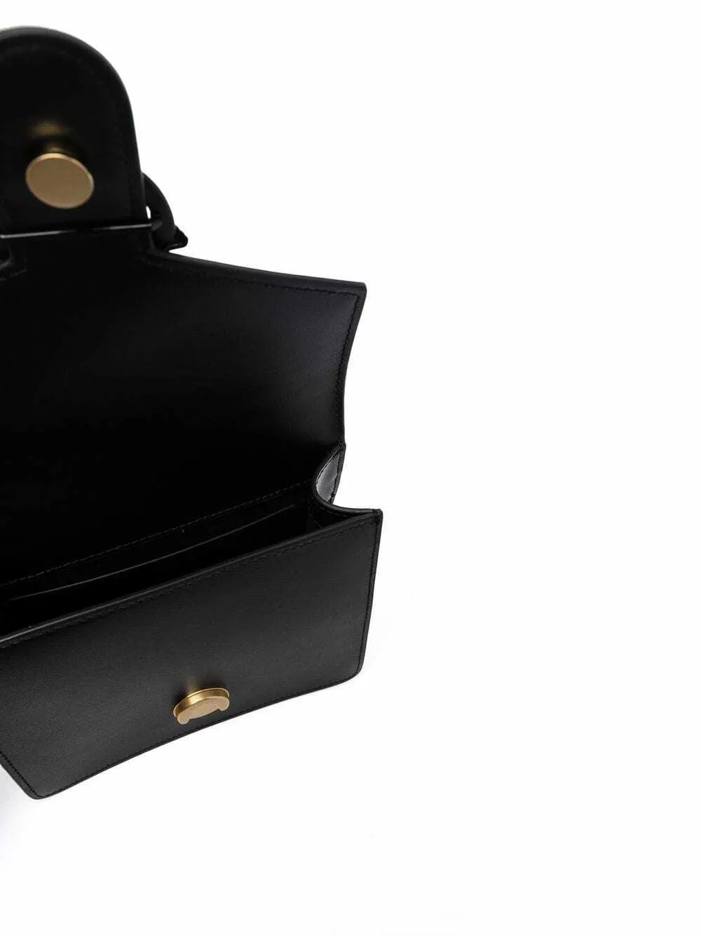 MINI LOVE BAG TOP HANDLE MAXI CHAIN — black — фото 4
