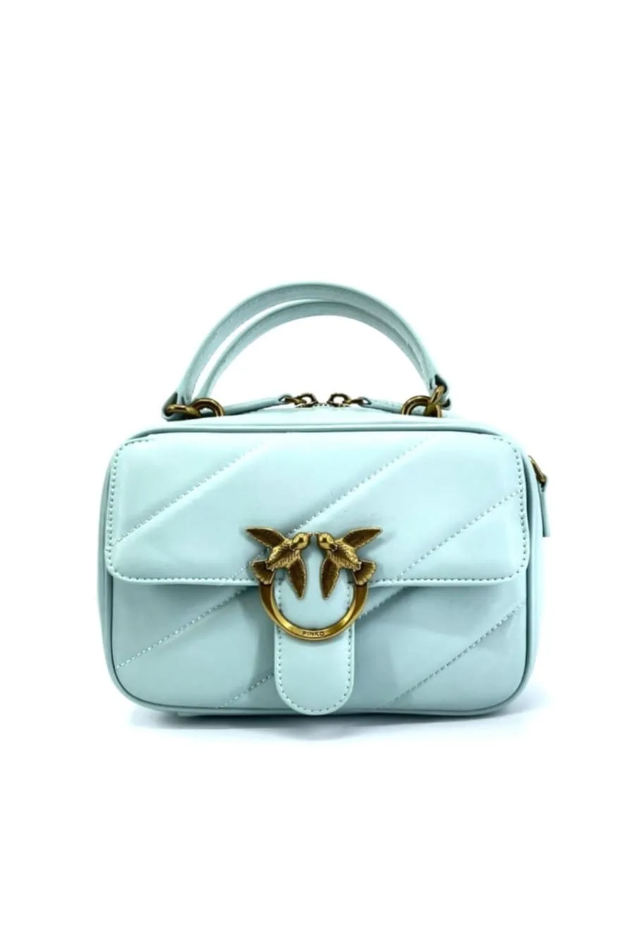 MINI SQUARE BAG MAXI QUILT — mint