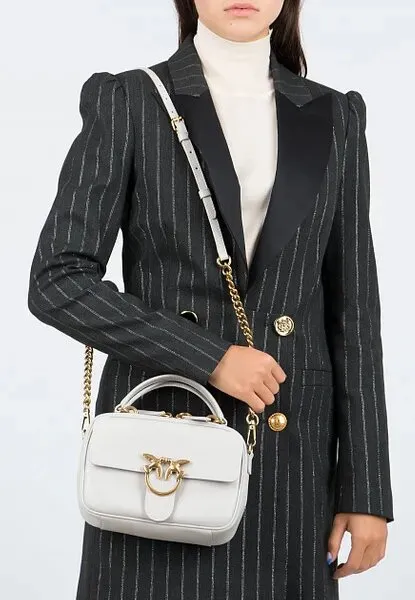 MINI SQUARE BAG SIMPLY — white