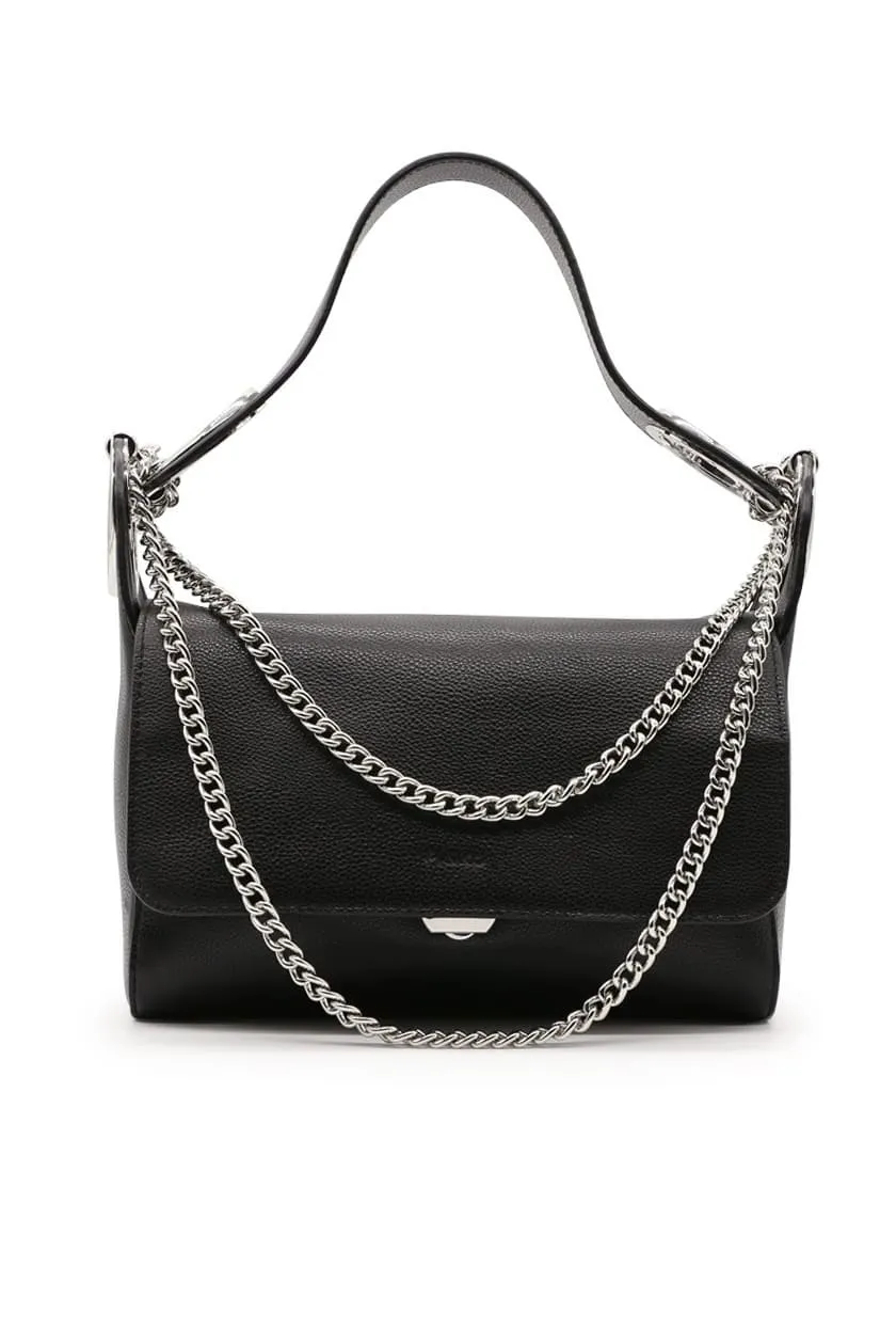 SHOULDER BAG INFINITY BUBBLES — black