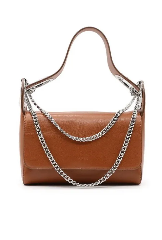 SHOULDER BAG INFINITY BUBBLES — brown