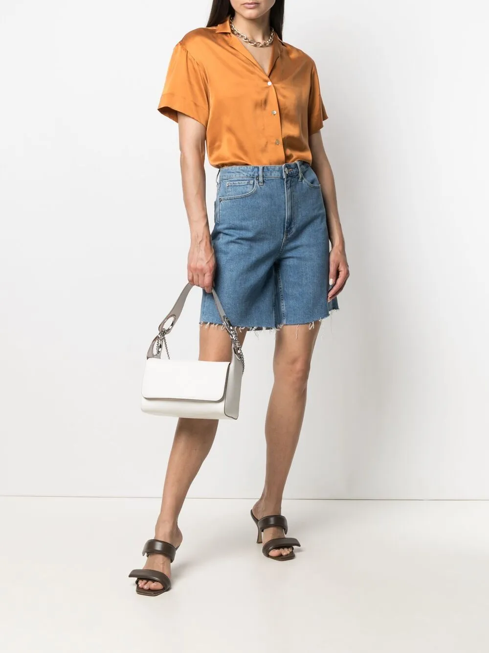 SHOULDER BAG INFINITY BUBBLES — white