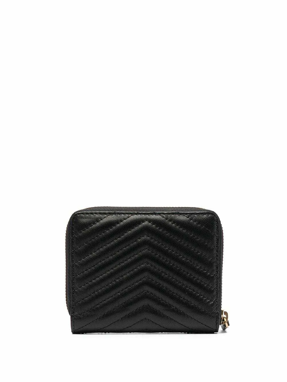 TAYLOR QUILTED WALLET — black